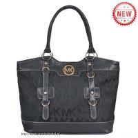 michael kors jet set logo medium zwart bakken Roermond Holland lmly6863